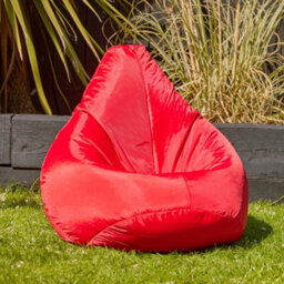 icon Kids Recliner Beanbag Indoor And Outdoor Pink & Red Set Of 2 - thumbnail 3