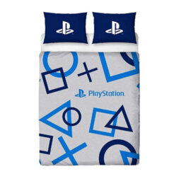 Playstation Icons Reversible Duvet Set White/blue (Double) - thumbnail 2