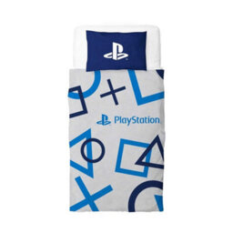 Playstation Icons Reversible Duvet Set White/blue (Double) - thumbnail 3