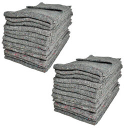 Pluto Packaging 25 X Large 200Cm X 150Cm Van & Transit House Removal Cross Stitched Furniture Blankets - thumbnail 3