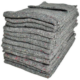 Pluto Packaging 25 X Large 200Cm X 150Cm Van & Transit House Removal Cross Stitched Furniture Blankets - thumbnail 2
