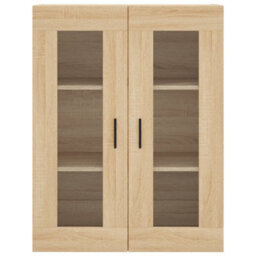 Berkfield Elegant Highboard Sonoma Oak 69.5X34X180 Cm Engineered Wood - thumbnail 6