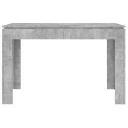 Vidaxl Dining Table Concrete Grey 120X60X76 Cm Engineered Wood - thumbnail 4