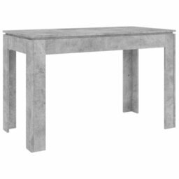 Vidaxl Dining Table Concrete Grey 120X60X76 Cm Engineered Wood - thumbnail 6