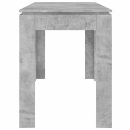 Vidaxl Dining Table Concrete Grey 120X60X76 Cm Engineered Wood - thumbnail 5