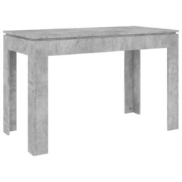 Vidaxl Dining Table Concrete Grey 120X60X76 Cm Engineered Wood - thumbnail 2