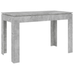 Vidaxl Dining Table Concrete Grey 120X60X76 Cm Engineered Wood - thumbnail 1