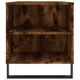 Berkfield Coffee Table Smoked Oak 102X44.5X50 Cm Engineered Wood - thumbnail 7