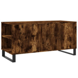 Berkfield Coffee Table Smoked Oak 102X44.5X50 Cm Engineered Wood - thumbnail 8