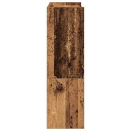 Vidaxl Shoe Rack Old Wood 60X25X81 Cm Engineered Wood - thumbnail 5