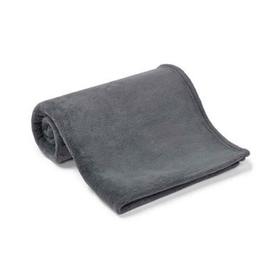 Brand Lab Pet Teddy Fleece Blanket Charcoal (100Cm X 80Cm)
