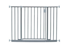 Safetots Extra Wide Hallway Gate, 97Cm - 103Cm, Matt Grey,pressure Fit Baby Gate For Hallways And Wide Spaces - thumbnail 1