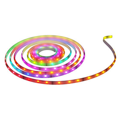 Calex Vibey Edge Mains-Powered Led Rgb & Tunable White Strip Light Ip20 1500Lm (L)5M - image 1