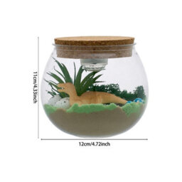 Living And Home Dinosaur Terrarium Kit For Kids With Colour-Changing Led Light Remote - thumbnail 3