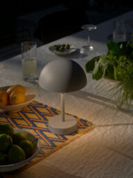Nordlux Ellen Outdoor Table Battery Light Blue Aluminium Intergrated Led 3-Level Dimming, Ip44 - thumbnail 6