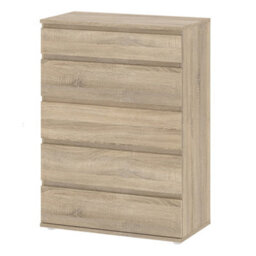Furniture To Go Nova Chest Of 5 Drawers In Oak - thumbnail 3