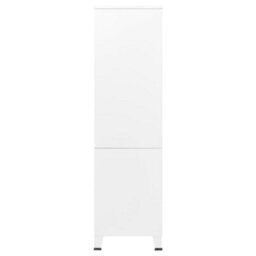 Walplus Industrial Wardrobe White 90X50X180 Cm Metal - thumbnail 5