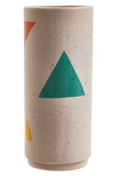 Orsina - Small Abstract Vase, Handcrafted Ceramic Vase For Modern Home, Stylish Stoneware Vase For Living Room - thumbnail 2
