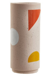Orsina - Small Abstract Vase, Handcrafted Ceramic Vase For Modern Home, Stylish Stoneware Vase For Living Room - thumbnail 1