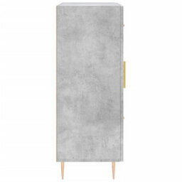 Berkfield Sideboard Concrete Grey 69.5X34X90 Cm Engineered Wood - thumbnail 7