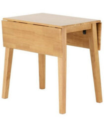 Seconique Mason Oak Varnish Brown Drop Leaf Dining Set 2 Chairs - thumbnail 6