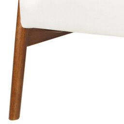 Beliani Armchair Skara Faux Leather Off-White - thumbnail 8