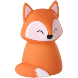 Loops Stylish Modern Orange Table Lamp For Indoor Home Decor - Led Lighting