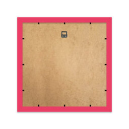 "10X10"" Bright Pink Picture Frame - 10X10"" Square Frame With 6X6"" Mount For 10X10""/6X6"" Pictures Art Deco Style Room Decor, 1 Pack" - thumbnail 3