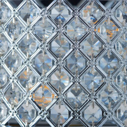 Anson Lighting Stockton 2Lt Wall Light Finished In Chrome Plate And Clear Crystal - thumbnail 6
