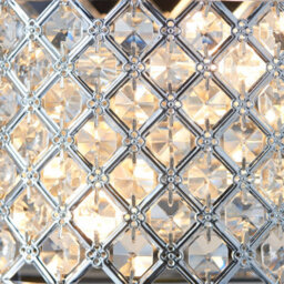 Anson Lighting Stockton 2Lt Wall Light Finished In Chrome Plate And Clear Crystal - thumbnail 7