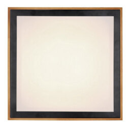 Luminosa Lighting Luminosa Bruno 39Cm Integrated Led Semi Flush Ceiling Light Matt Black Led 3000-6000K - thumbnail 4