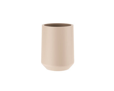 Cosmic Toothbrush Holder, Big Capacity, Durable, Polyresin Soft Touch, Sand, Saona - image 1