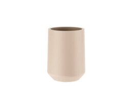 Cosmic Toothbrush Holder, Big Capacity, Durable, Polyresin Soft Touch, Sand, Saona