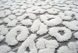 Allure Bath Fashions Luxury Jacquard Leopard Bath Towel - Monochrome - thumbnail 6