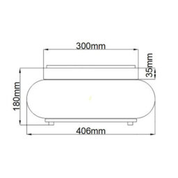 Luminosa Lighting Elstead Trilogy 3 Light Flush Mount, Brushed Nickel, E27 - thumbnail 5