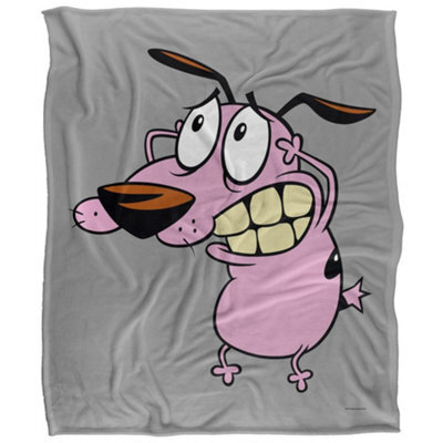 Courage The Cowardly Dog Season 1 Silky Supersoft Blanket Multicoloured (152Cm X 127Cm) - image 1