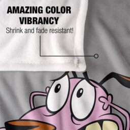 Courage The Cowardly Dog Season 1 Silky Supersoft Blanket Multicoloured (152Cm X 127Cm) - thumbnail 4