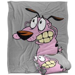 Courage The Cowardly Dog Season 1 Silky Supersoft Blanket Multicoloured (152Cm X 127Cm) - thumbnail 2