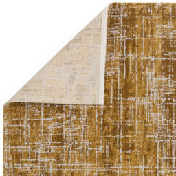 Modern Gold Rug, Abstract Bedroom, & Living Room Rug, Luxurious Stain-Resistant Rug For Dining Room-160Cm X 230Cm - thumbnail 3