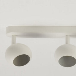 CGC Lighting Cgc Nieve Matt White Triple Three Head Gu10 Ceiling Surface Spot Light Round Head - thumbnail 5