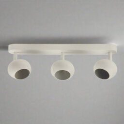 CGC Lighting Cgc Nieve Matt White Triple Three Head Gu10 Ceiling Surface Spot Light Round Head - thumbnail 4