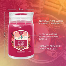 Yankee Candle Signature Large Scented Jar Candle - Santa On Skis - thumbnail 2