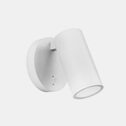 Luminosa Lighting Luminosa Simply Single Spotlight Wall Lamp White Gu10