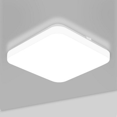 Lepro Led Ceiling Lights 24W, 2400Lm Waterproof Bathroom Light, Daylight White 5000K, Office, Living Room, Bedroom, Kitchen, 23Cm - image 1