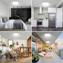 Lepro Led Ceiling Lights 24W, 2400Lm Waterproof Bathroom Light, Daylight White 5000K, Office, Living Room, Bedroom, Kitchen, 23Cm - thumbnail 3