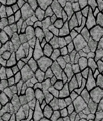 Chepstow Court Commercial Woven Carpet By Remland (Grey / Black Graphic, 1M X 4M)