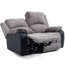 More4Homes Postana Electric Recliner Jumbo Cord 2+3 Seater Sofa Set (Grey) - thumbnail 5