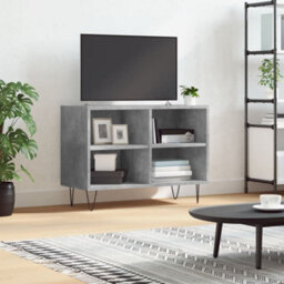 Berkfield Sturdy Tv Cabinet Concrete Grey 69.5X30X50 Cm Engineered Wood - thumbnail 2