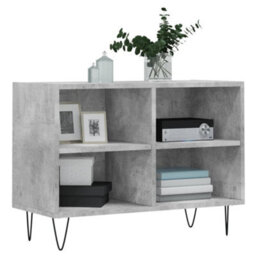 Berkfield Sturdy Tv Cabinet Concrete Grey 69.5X30X50 Cm Engineered Wood - thumbnail 3