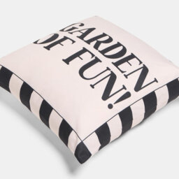 Ohs 2 X Garden Of Fun Slogan Garden Cushion Covers Outdoor Water Resistant - thumbnail 5